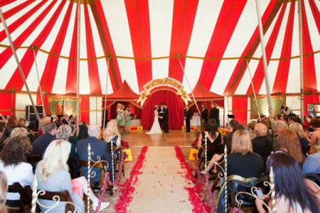 Circus styled weddings