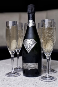 Taste of Diamonds, the world’s most expensive bottle of champagne at £1.2 million a bottle!