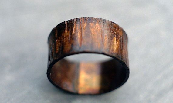 copper wedding ring